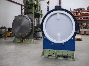 ChemValve-Schmid Valvole a farfalla con liner in PTFE e PTFE modificato Valvole di non ritorno, valvole di ritegno e valvole di ritegno a doppio disco Valvole speciali