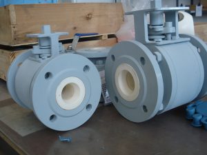 foyo Valvole a sfera, con sfera e rivestimento interno in ceramica Valvole a farfalla con disco e rivestimento in ceramica Tubazioni Raccordi rivestiti internamente in ceramica