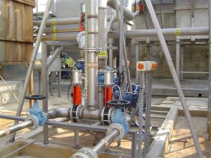 Applicazioni depurazione Valvole WEY® SISTAG Valvole a ghigliottina Valvole a farfalla Paratoie